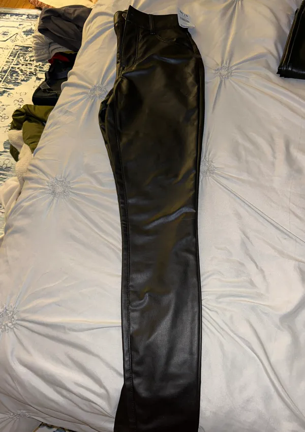 Gabe’s Black Leather Pants  - Image 3