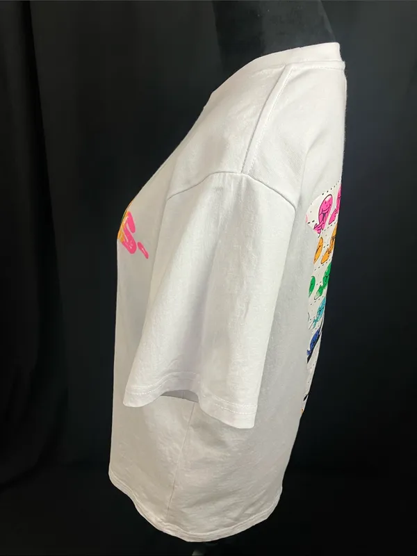 VLONE White “LSD Friends”Graphic Tee Women’s Size Medium - Image 3