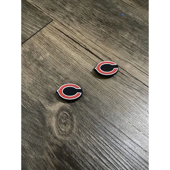 Chicago Bears Football Team Charm For Shoe Charms - 2 Pieces - Image 2