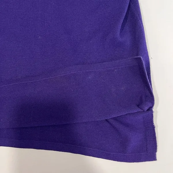 NWT‎ Quacker Factory Purple Beaded Sequins Long Sleeve Knit Top Size 2X - Image 5