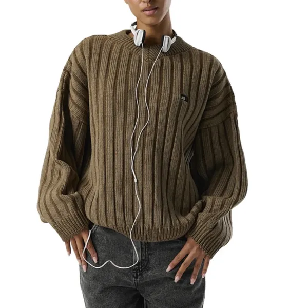 Papi Knit Sweater Sisters and Seekers Tan - Image 7