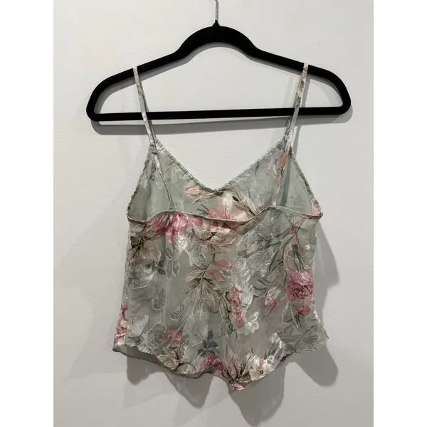 Vintage Inner Most Camisole XS Satin Mesh Sheer Lingerie Festival Twee Coquette - Image 2