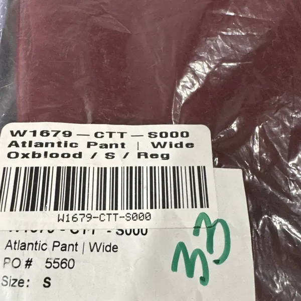 Betabrand Atlantic Pant Wide Leg Dress Pant Yoga Pants S Oxblood Office Business - Image 14