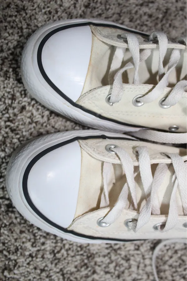 White Platform Converse High-Top - Image 4