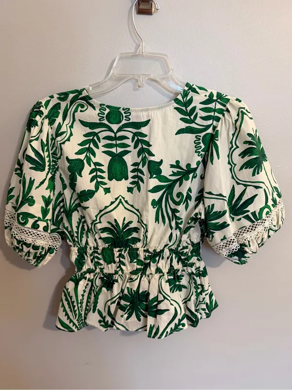Band of The Free Floral Smocked Top - Image 5