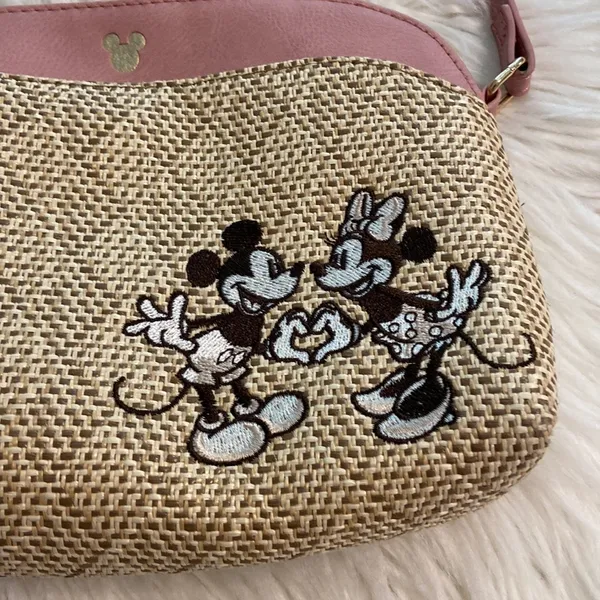 Disney Pink and Tan Crossbody Bag with Elegant Design BNWOT - Image 2