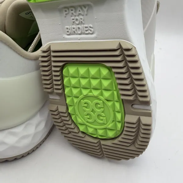 G/FORE GFORE MG4+‎ Gradient Golf Shoe Sneaker ⛳️ Women's 9.5 ⛳️ Khaki Tan Green - Image 9