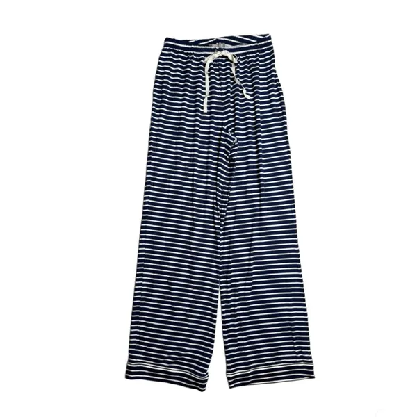 J.Crew Pajama Bottom Women’s Blue Striped‎ Pants S $78.00 - Image 2