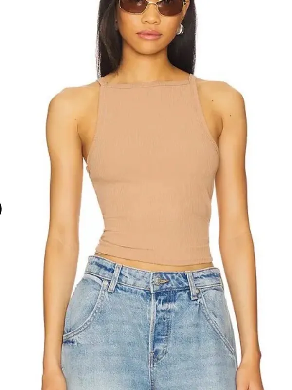 FREE PEOPLE x We The Free Mia Tank - Macchiato - Image 4