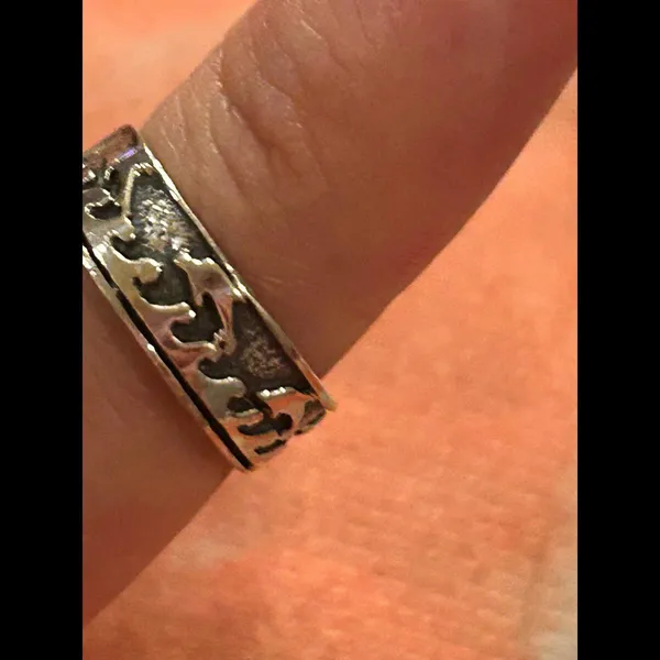 Fashion 925 Sterling silver Knuckle Ring Open toe Rings Women Adjustable d23 - Image 2