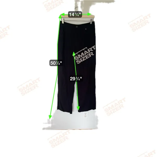 A new day Black Wide Legged Trousers - Image 8