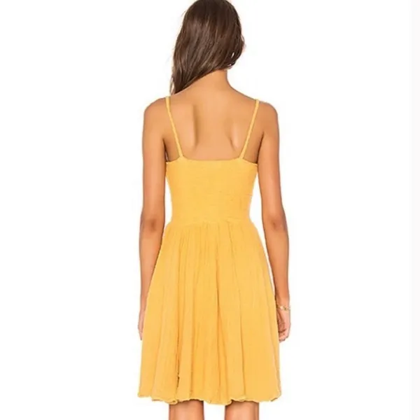 Jen's Pirate Booty Bambi Dress‎ Gold sz S - Image 3
