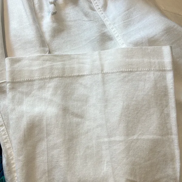CI Sono linen wide leg drawstring waist pockets - Image 6