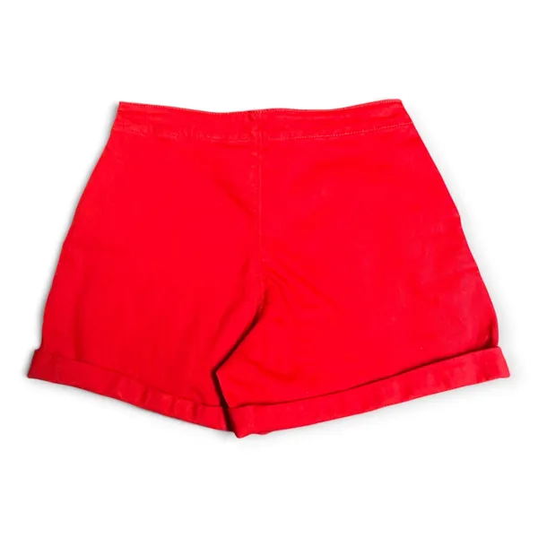 Banana Republic High Waist Cuffed 3.5 inch Sailor Shorts Red Sunset 28/6 - Image 5