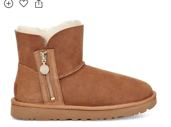 Ugg women’s size 9 chestnut side zippers - Image 9