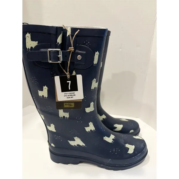 Western Chief Printed Tall Rain Boot 1650 Women's Rain Boots Size 7 - Image 3