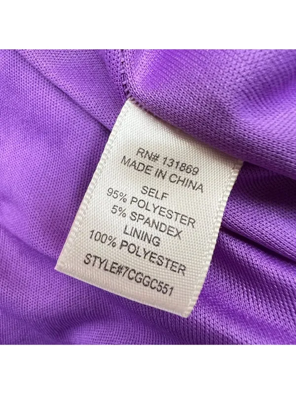 Thirty Thirty Lilac Iridescent Sequin Bodycon Mini Dress Size Medium Party Night - Image 13