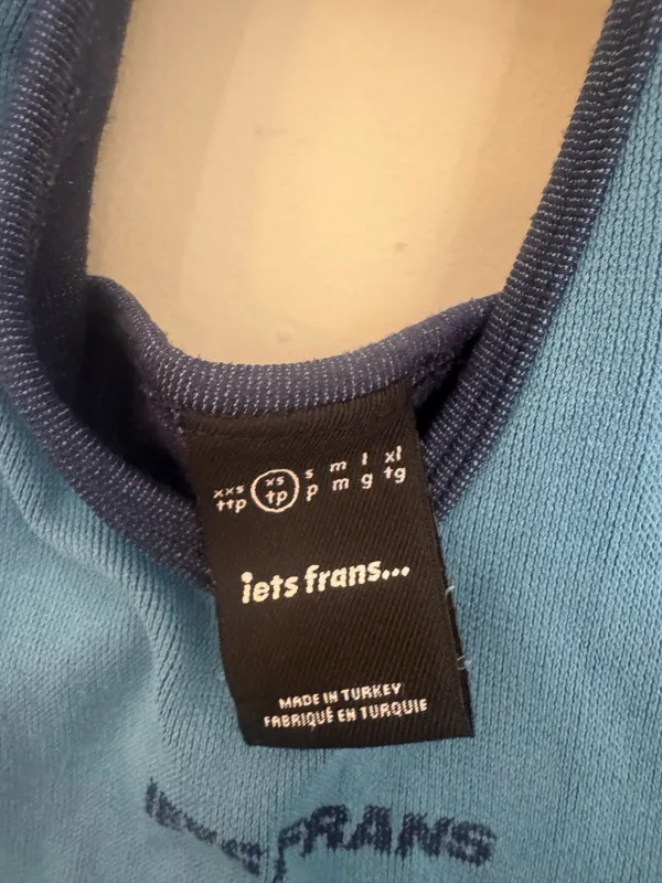 Iets Frans Urban Outfitters blue halter top - Image 5