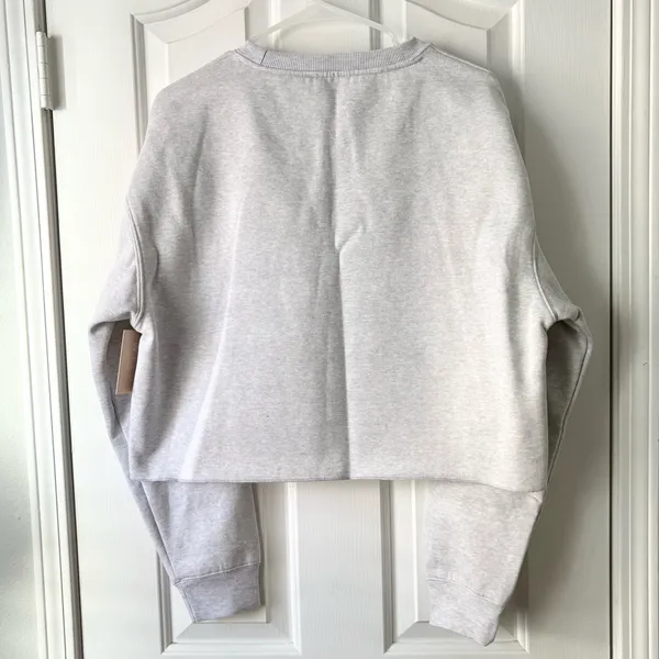 Cropped Sweater M Gray Size M - Image 5