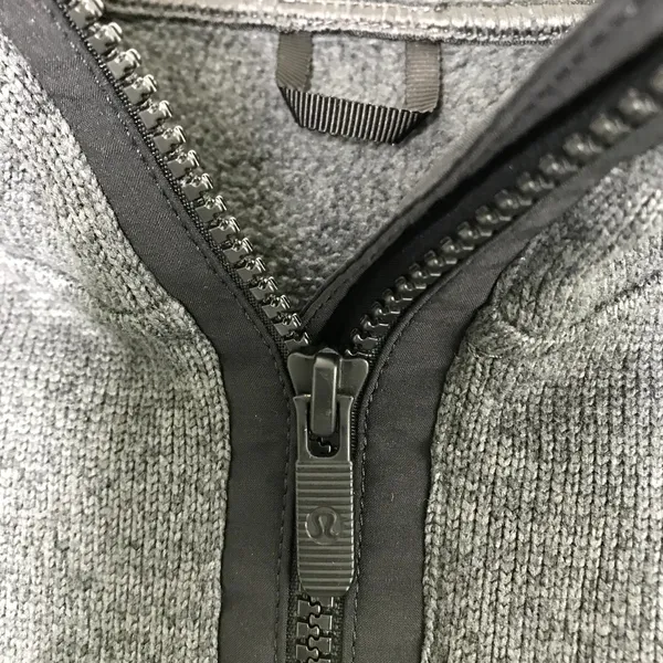 LULULEMON It’s Fleecing Cold Hooded Sweater-Pullover Sz 4 Gray Cozy Athletic EUC - Image 8