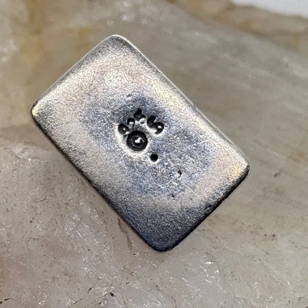 Vintage Shube Dakota West Sterling Silver Bookworm Book Charm 1.89g - Image 4