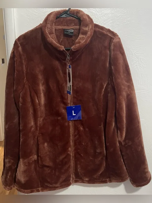 NWT 32 Degrees Heat Plush Jacket Size L - Image 4