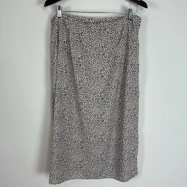 Abercrombie & Fitch Animal Print Twist‎ Waist Midi Skirt Size XLP - Image 5