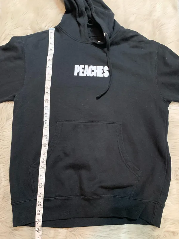 Justin Bieber Peaches Hoodie Sweatshirt Official Justice Merch Medium - Image 4