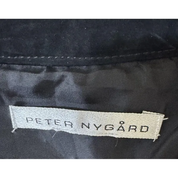 EUC VTG‎ Peter Nygard Leather Suede Knit Vest - size L Run Big Fit XL DEADSTOCK - Image 5