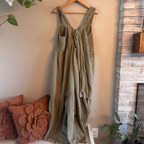 ASOS Tiered Button-Front Maxi‎ Dress - Image 3