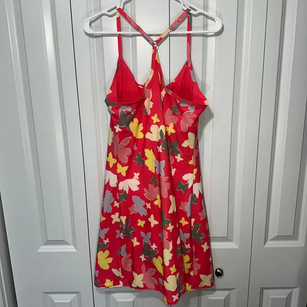 Outdoor Voices Exercise Dress Womens XL in Slice Of Life Pink Floral‎ Athletic - Image 4