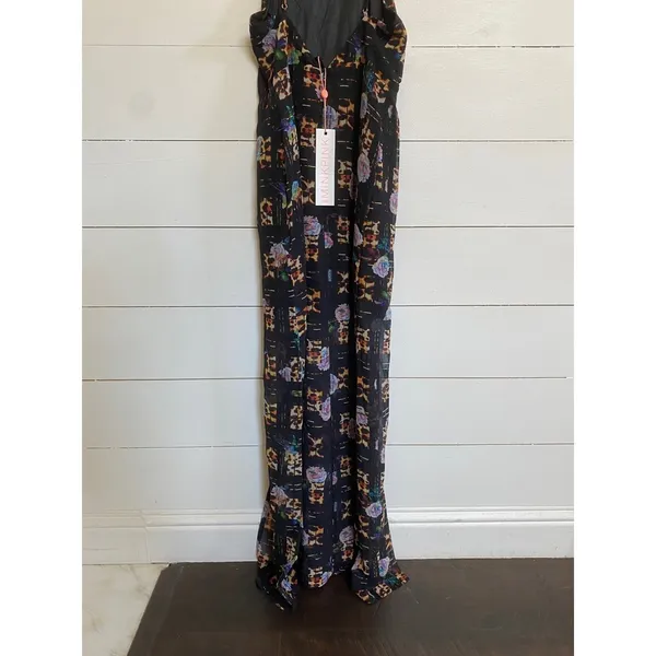 MINKPINK Jungle Fever Maxi Dress Multi Leopard Floral‎ Print XS IS15S1473 NEW - Image 12