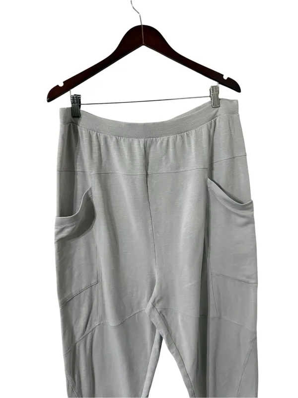 ANTHROPOLOGIE Daily Practice Gray Relaxed Joggers Sweatpants - Image 6