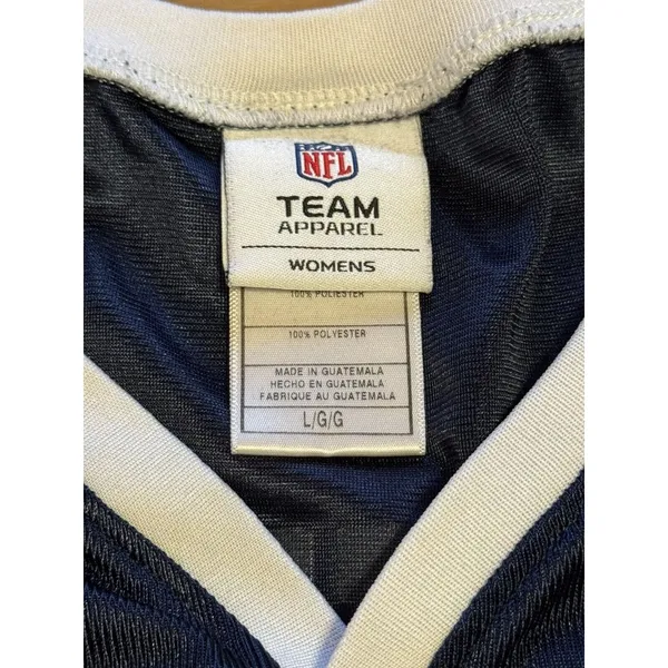 Chicago Bears Cutler 6 Women’s Large Jersey,‎ NFL Team Apparel Blue Football - Image 8