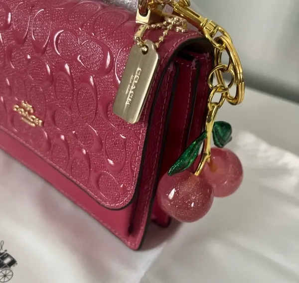 Coach Mini Klare Embossed Crossbody Bag - Image 3