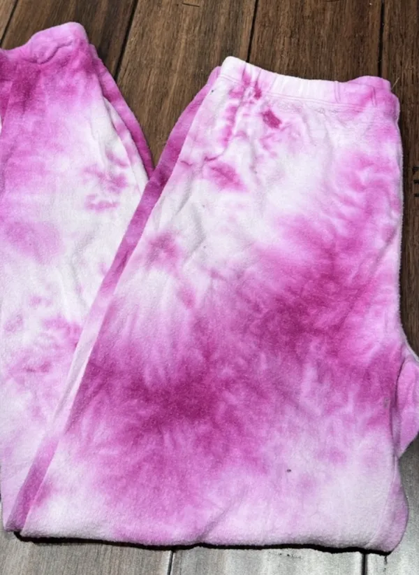 Wildfox Pink Tie-Dye 'Love Potion Knox' Jogger Sweatpants - Image 2
