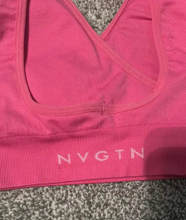 NVGTN pink sports bra - Image 3