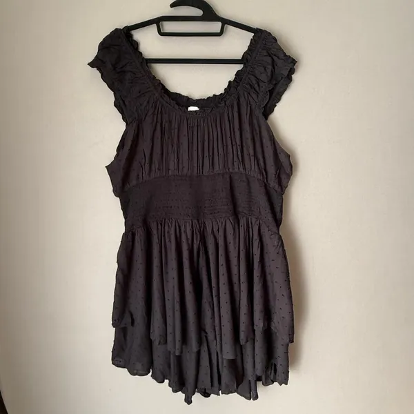 Princess‎ Polly sz 8 black ruffle cottage boho romper NWOT - Image 3