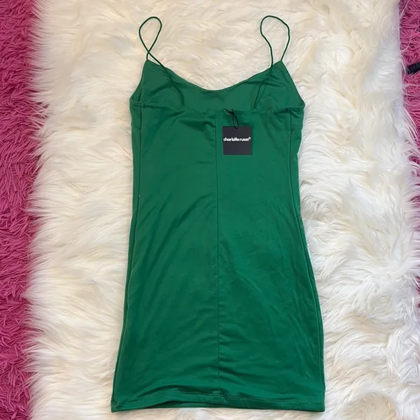 Charlotte Russe Green Women's Mini Dress - Image 2