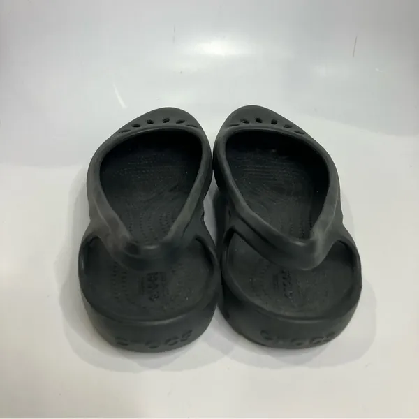 Crocs black sling back‎ shoes women’s size 9 casual minimalist neutral - Image 6