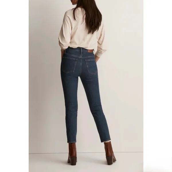 Madewell Perfect Vintage Jean Size 27 Haight Dark Wash High Rise Tapered Capsule - Image 2