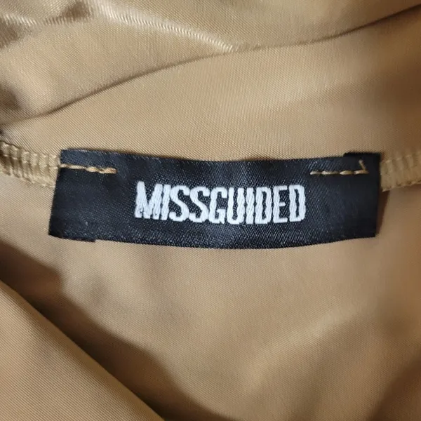 Missguided Bodycon Criss‎ Cross Bodice Midi Dress Sexy Clubbing Party Women's 10 - Image 4