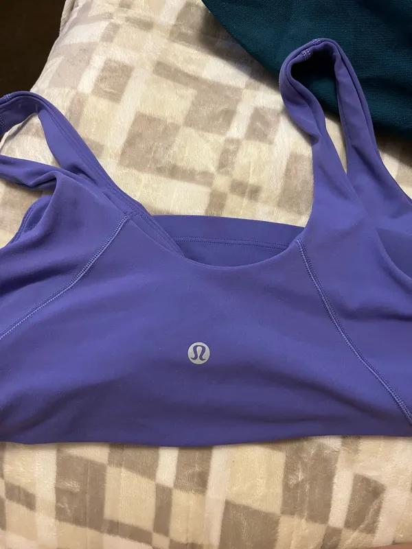 Lululemon Purple Align Crop Tank - Image 3