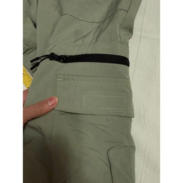 PacSun Relaxed Jogger Cargo Pants Sage Green Utility Streetwear XL - Image 6