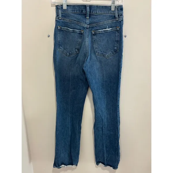 Abercrombie & Fitch The 70s Vintage‎ Flare Ultra High Rise Jeans Blue 26 Short - Image 10