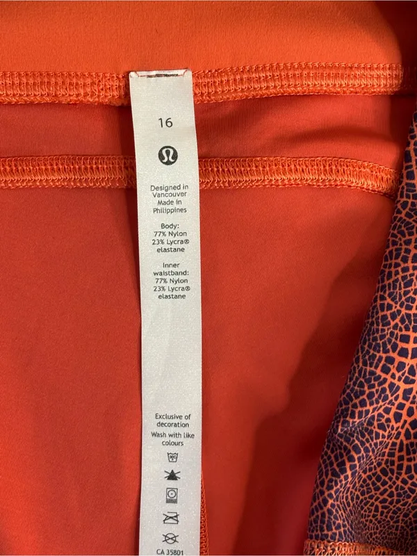 Lululemon Invigorate High-Rise Crop 23" Size 16 W6BGES - Image 4