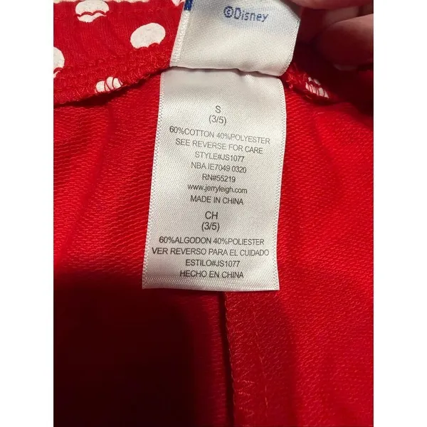Disney Minnie Pull on Shorts Sz S (3/5) NWT - Image 6