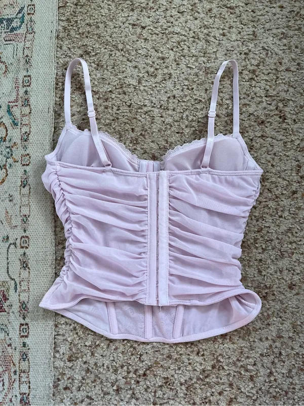 Garage Clothing Ally Mesh Peekaboo Bustier XS - Image 4