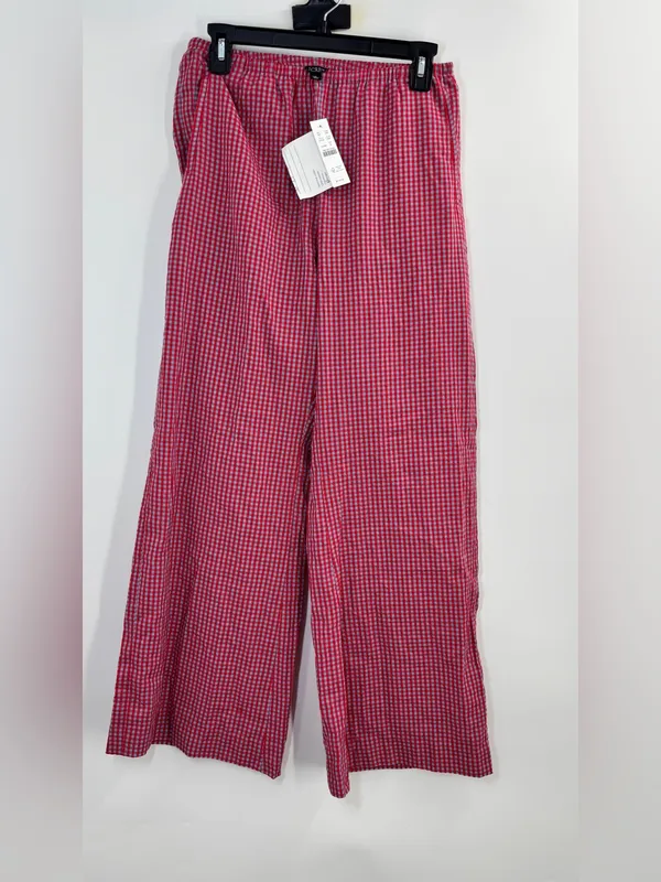 J.Crew Cosmo pant in gingham seersucker - Image 4