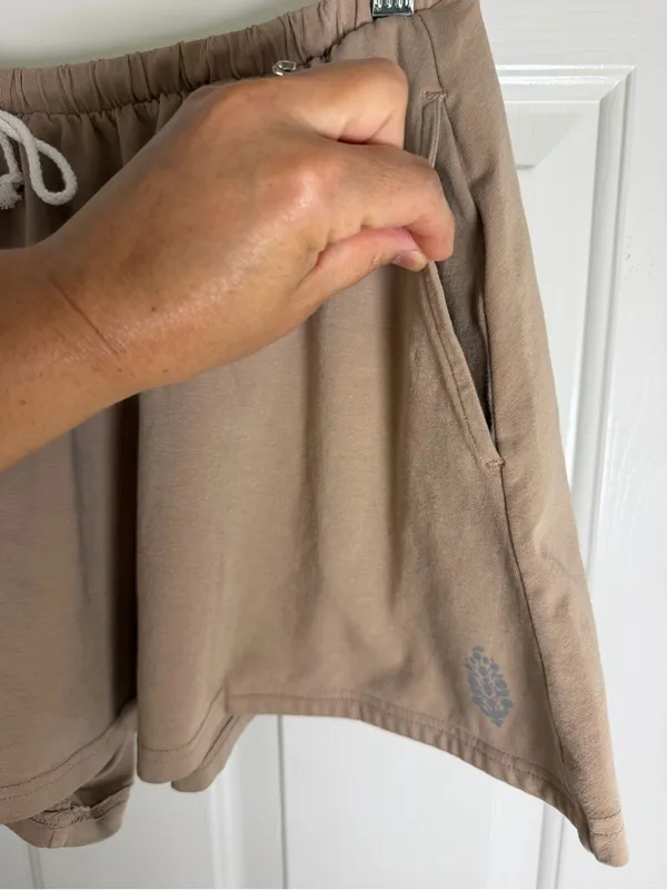 FP Movement by Free People Taupe Drawstring‎ Skort - Image 6